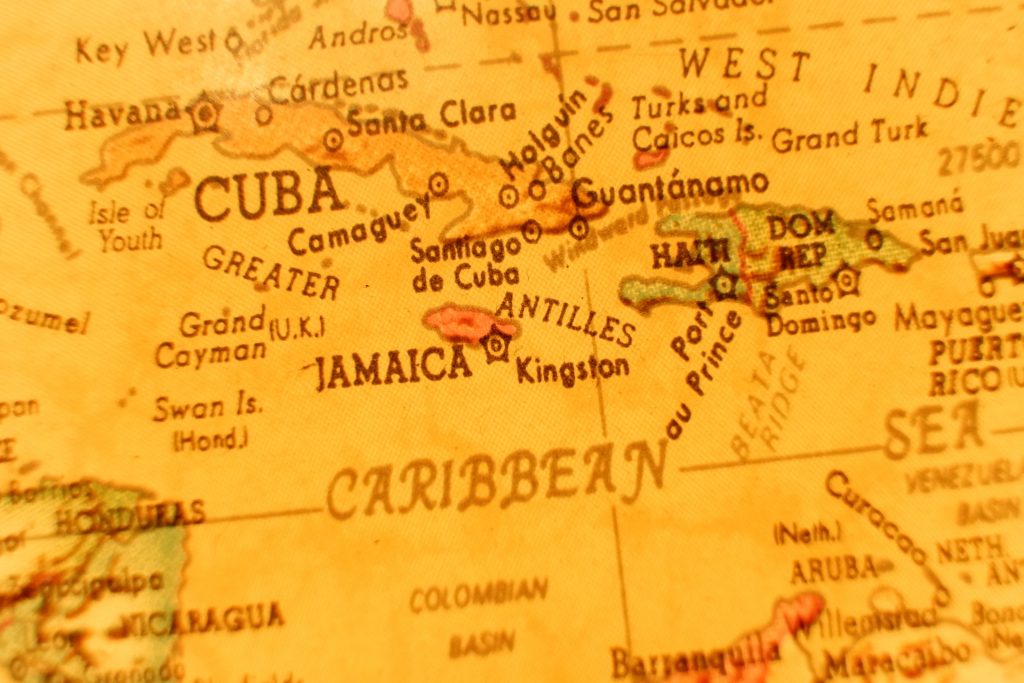 Caribbean Map